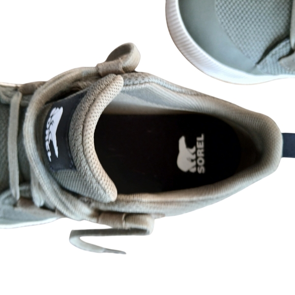 Sorel Women's Size 7 Olive Lace Up Sneakers - Picture 3 of 8
